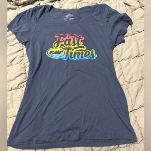 Fast Times Navy Blue Women's T-Shirt
